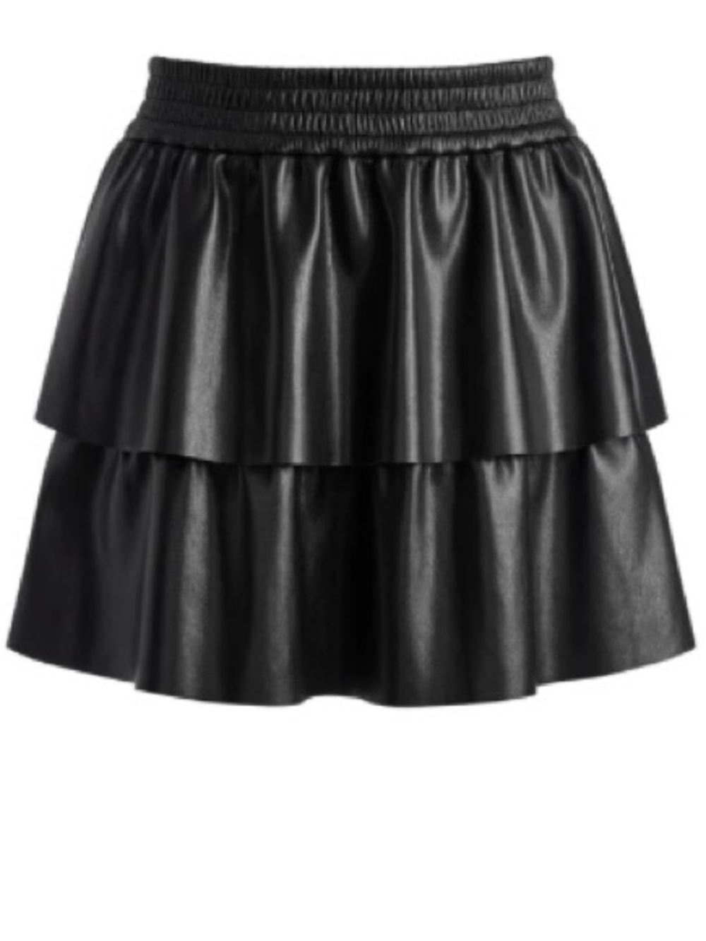 Alice + Olivia womens Jia Tiered Mini Skirt Size 4